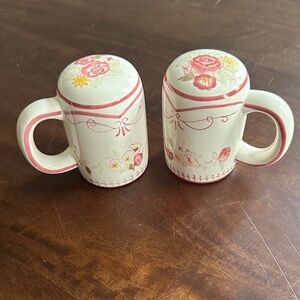 Waverly garden room salt and pepper shakers vintage as is